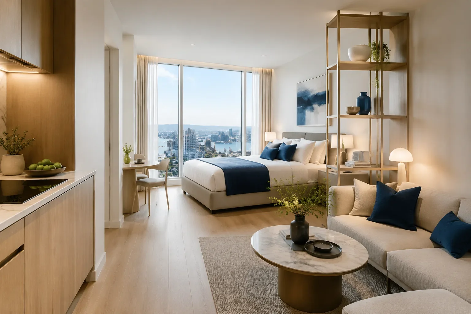 Studio residence interior at Imperial Plaza